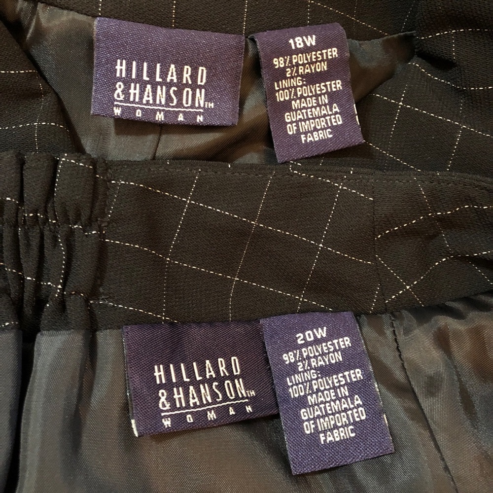 Hillard & Hanson Checkerboard Skirt Suit - Picture 7 of 7